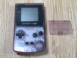 LG6423 With Defects - GameBoy Color Clear Purple Console Nintendo Japan