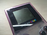 LG6424 With Defects - GameBoy Color Clear Purple Console Nintendo Japan