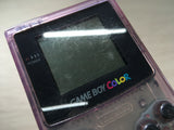 LG6424 With Defects - GameBoy Color Clear Purple Console Nintendo Japan