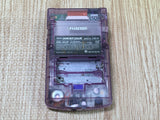 LG6424 With Defects - GameBoy Color Clear Purple Console Nintendo Japan
