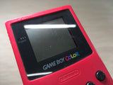 LG6433 With Defects - GameBoy Color Red Console Nintendo Japan