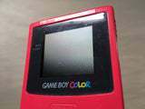 LG6433 With Defects - GameBoy Color Red Console Nintendo Japan