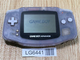 LG6441 With Defects - GameBoy Advance Milky Blue Console Nintendo Japan