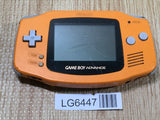 LG6447 Not Working - GameBoy Advance Orange Console Nintendo Japan