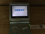 LG6451 With Defects - GameBoy Advance SP Pearl Blue Console Nintendo Japan