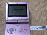 LG6453 With Defects - GameBoy Advance SP Pearl Pink Console Nintendo Japan