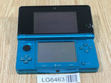 LG6463 With Defects - Nintendo 3DS Aqua Blue Console Nintendo Japan