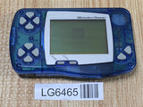LG6465 With Defects - Wonder Swan Skeleton Blue Console Japan
