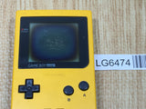 LG6474 With Defects - GameBoy Pocket Yellow Console Nintendo Japan