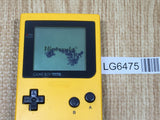 LG6475 With Defects - GameBoy Pocket Yellow Console Nintendo Japan
