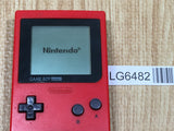 LG6482 Tested Working - GameBoy Pocket Red Console Nintendo Japan