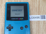 LG6496 With Defects - GameBoy Color Blue Console Nintendo Japan