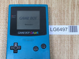 LG6497 With Defects - GameBoy Color Blue Console Nintendo Japan