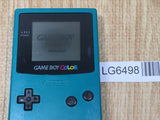 LG6498 With Defects - GameBoy Color Blue Console Nintendo Japan