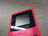 LG6508 With Defects - GameBoy Color Red Console Nintendo Japan