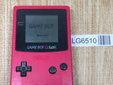 LG6510 With Defects - GameBoy Color Red Console Nintendo Japan