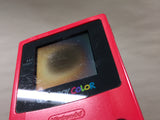 LG6511 With Defects - GameBoy Color Red Console Nintendo Japan