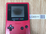 LG6511 With Defects - GameBoy Color Red Console Nintendo Japan