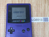LG6513 Tested Working - GameBoy Color Purple Console Nintendo Japan