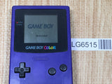 LG6515 With Defects - GameBoy Color Purple Console Nintendo Japan