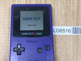 LG6516 Tested Working - GameBoy Color Purple Console Nintendo Japan