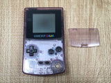 LG6522 With Defects - GameBoy Color Clear Purple Console Nintendo Japan