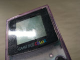 LG6523 Not Working - GameBoy Color Clear Purple Console Nintendo Japan