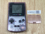 LG6523 Not Working - GameBoy Color Clear Purple Console Nintendo Japan
