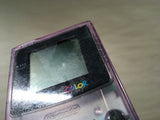 LG6523 Not Working - GameBoy Color Clear Purple Console Nintendo Japan