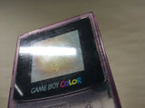 LG6526 Not Working - GameBoy Color Clear Purple Console Nintendo Japan