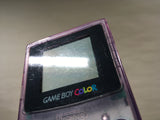 LG6527 With Defects - GameBoy Color Clear Purple Console Nintendo Japan