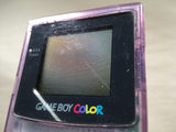 LG6527 With Defects - GameBoy Color Clear Purple Console Nintendo Japan