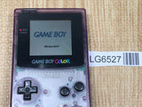 LG6527 With Defects - GameBoy Color Clear Purple Console Nintendo Japan
