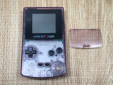 LG6527 With Defects - GameBoy Color Clear Purple Console Nintendo Japan