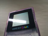 LG6528 Not Working - GameBoy Color Clear Purple Console Nintendo Japan