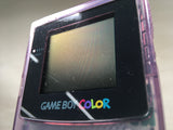 LG6528 Not Working - GameBoy Color Clear Purple Console Nintendo Japan