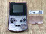 LG6528 Not Working - GameBoy Color Clear Purple Console Nintendo Japan