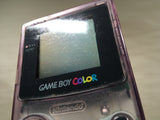 LG6529 Not Working - GameBoy Color Clear Purple Console Nintendo Japan