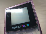 LG6531 Not Working - GameBoy Color Clear Purple Console Nintendo Japan