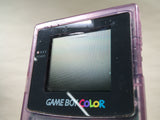 LG6531 Not Working - GameBoy Color Clear Purple Console Nintendo Japan