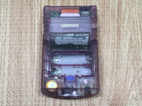 LG6531 Not Working - GameBoy Color Clear Purple Console Nintendo Japan