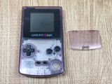 LG6532 With Defects - GameBoy Color Clear Purple Console Nintendo Japan