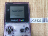 LG6533 With Defects - GameBoy Color Clear Purple Console Nintendo Japan
