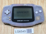 LG6545 With Defects - GameBoy Advance Milky Blue Console Nintendo Japan