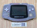 LG6547 Not Working - GameBoy Advance Milky Blue Console Nintendo Japan