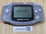 LG6548 With Defects - GameBoy Advance Milky Blue Console Nintendo Japan