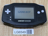 LG6549 With Defects - GameBoy Advance Black Console Nintendo Japan