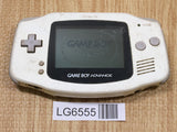 LG6555 With Defects - GameBoy Advance White Console Nintendo Japan