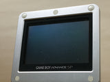 LG6556 With Defects - GameBoy Advance SP Platinum Silver Console Nintendo Japan