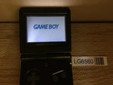 LG6560 Tested Working - GameBoy Advance SP Onyx Black Console Nintendo Japan
